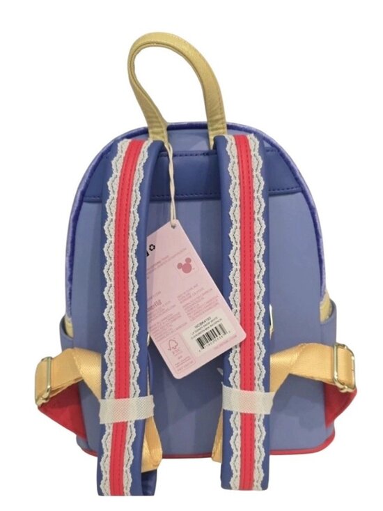 Loungefly Disney Princess Snow White Gown Cosplay Mini Backpack Velvet Lace NWT
